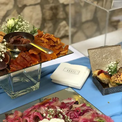 Tagliere di carpaccio e carne kosher certificata - Menu Carne Flour Ricevimenti Roma